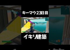 【キーマウ２３日目】イキリ建築が出来るようになった #fortnite #フォートナイト