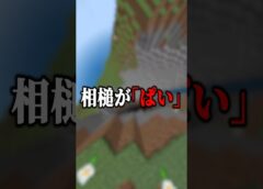 相槌が「ぱい」でもバレない説 #マイクラ #マインクラフト